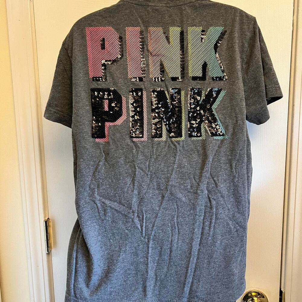 Vintage vs pink grey sequin